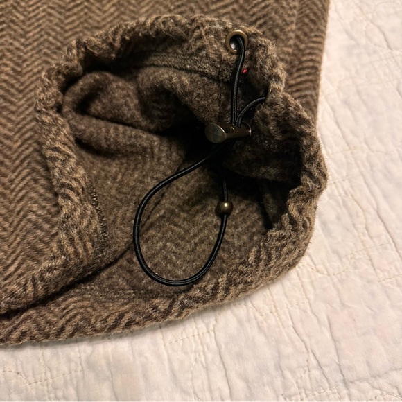 Orvis 1/4 Snap Pull Over Men’s Size XL Herringbone Brown Winter Warm Cozy - Picture 10 of 11